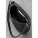 Сумка Круассан (кожа crazy horse) графит - черная Blanknote BN-BAG-12-g-kr