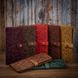 Вместительный дизайнерский кожаный тревел-кейс коньячного цвета, коллекция "Let's Go Travel"