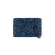 Блакитний дизайнерський Затискач для грошей з натуральної матової шкіри, колекція "Mehendi Art"
