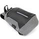Эргономичный рюкзак через плечо с кодовым замком текстильный Vintage 20554 Серый