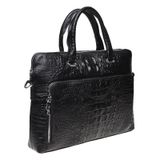 Чоловіча сумка шкіряна Keizer K17607-black фото