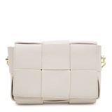 Жіноча шкіряна сумка Borsa Leather K12118w-white фото