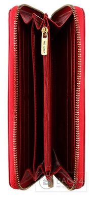 Отличный женский кошелек из лакированной кожи красного цвета WITTCHEN 25-1-482-3, Красный