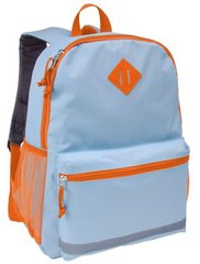 Молодіжний рюкзак 20L Corvet, BP2058-39 блакитний з оранжевим