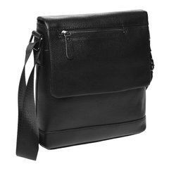 Мужская кожаная сумка Borsa Leather K18146-black