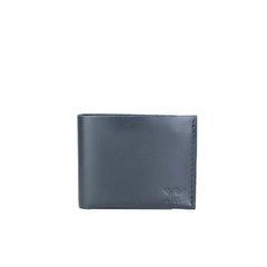 Натуральний шкіряний гаманець Mini з монетницьою синій Blanknote TW-CW-Mini-blue-ksr
