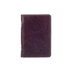 Шкіряна обкладинка-органайзер для ID паспорта та інших документів коричневого кольору
