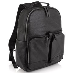 Кожаный рюкзак для ноутбука Tiding Bag SM13-006A Черный