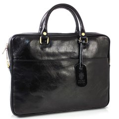 Мужская черная сумка для ноутбука Firenze Italy IF-S-0006A Черный
