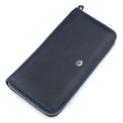 Мужской кошелек ST Leather 18420 (ST45) на молнии Синий