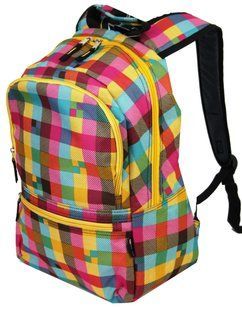 Молодежный рюкзак в яркую клетку 25L Corvet, BP2013-06