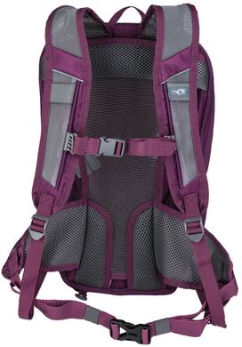 Спортивний рюкзак зі збільшенням об'єму та дощовиком Crivit 14+3L фіолетовий
