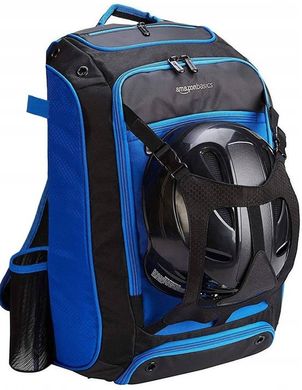 Спортивный рюкзак 35L Amazon Basics синий с черным