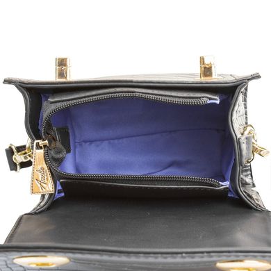 Жіноча міні-сумка з якісного шкірозамінника AMELIE GALANTI (АМЕЛИ Галант) A962460-black Чорний