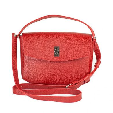 Жіноча шкіряна міні-сумка Eve червона флотар Blanknote TW-Iv-red-flo