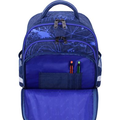 Рюкзак школьный Bagland Mouse 225 синий 248к (00513702) 80223647