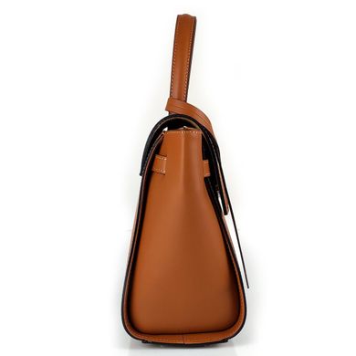 Жіноча коричнева середня сумка з ручкою Grays F-S-BB-3401C Коричневий