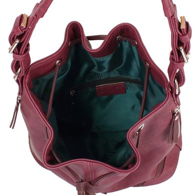Женская сумка из качественного кожезаменителя LASKARA (ЛАСКАРА) LK10194-plum Бордовый