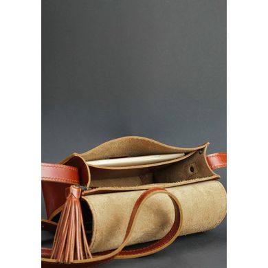 Бохо-сумка Лилу коньяк - коричневая Blanknote BN-BAG-3-k-man