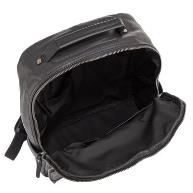 Кожаный рюкзак для ноутбука Tiding Bag SM13-006A Черный