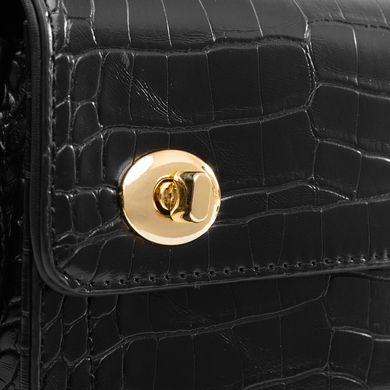 Жіноча міні-сумка з якісного шкірозамінника AMELIE GALANTI (АМЕЛИ Галант) A962460-black Чорний