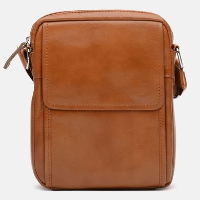 Чоловіча шкіряна сумка Borsa Leather K1321-1-coniac