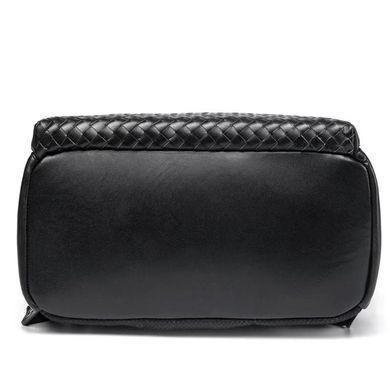 Стильный кожаный мужской рюкзак Tiding Bag B3-157A Черный