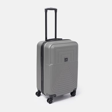 Чемодан средний 4 колеса Ricco Grande T1Marble20gray-L