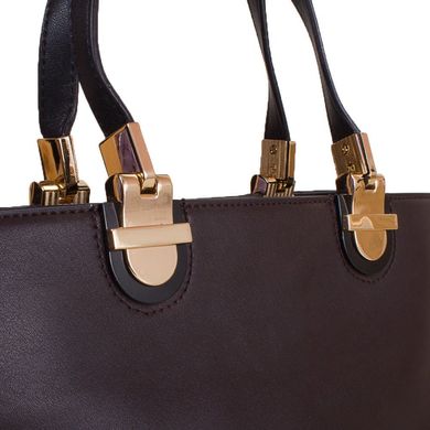 Женская сумка из качественного кожезаменителя ANNA&LI (АННА И ЛИ) TU14469-brown Коричневый