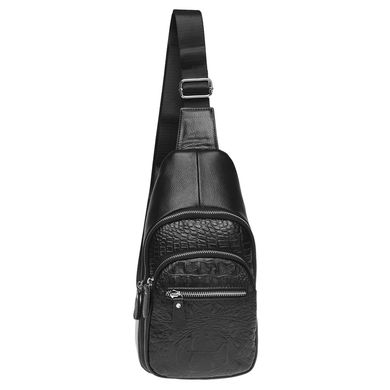 Чоловічий шкіряний рюкзак Borsa Leather K1142-black