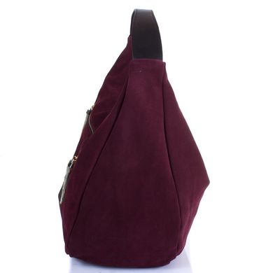Жіноча дизайнерська замшева сумка GALA GURIANOFF (ГАЛА ГУР'ЯНОВ) GG1300-17 Бордовий