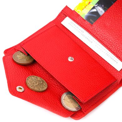 Жіночий гаманець з монетницею з натуральної фактурної шкіри KARYA 21074