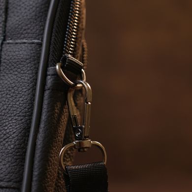 Компактная мужская сумка на пояс Vintage sale_14996 Черный
