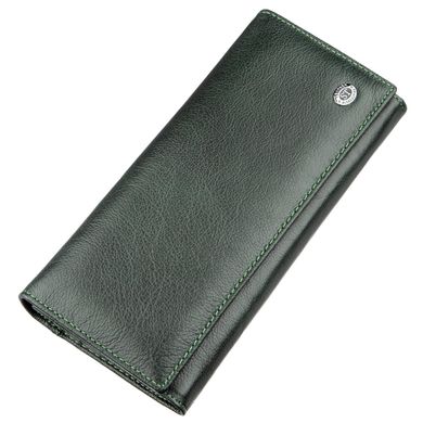 Гаманець для жінок з зовнішнім відділенням ST Leather 18900 Зелений