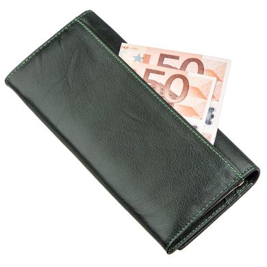 Гаманець для жінок з зовнішнім відділенням ST Leather 18900 Зелений