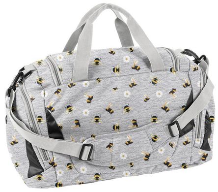 Женская спортивная сумка для тренировок с пчелками 27L Paso Fitness BeUniq Bee