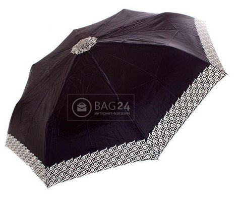 Чорна парасолька для жінок, автомат DOPPLER DOP74665GFGDU-5, Чорний