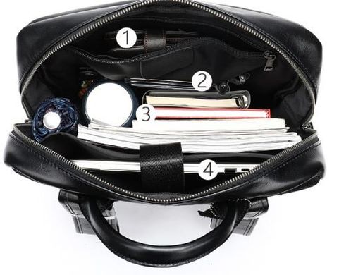 Рюкзак кожаный Vintage 14822 Черный