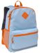 Молодіжний рюкзак 20L Corvet, BP2058-39 блакитний з оранжевим