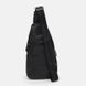 Чоловічий рюкзак шкіряний через плече Keizer K11802bl-black