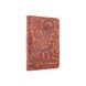 Універсальна бурштинова шкіряна обкладинка-органайзер для ID паспорта / карт, колекція "Let's Go Travel"