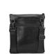 Мессенджер через плечо мужской кожаный Tiding Bag M35-9012A Черный