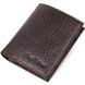 Маленький гаманець із зручним функціоналом із натуральної шкіри Tony Bellucci 22068 Коричневий