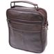 Практичная мужская сумка кожаная 21272 Vintage Коричневая