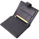 Солідний чоловічий гаманець вертикального формату з натуральної шкіри ST Leather 22462 Чорний