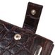 Стильний горизонтальний гаманець для чоловіків з натуральної шкіри з тисненням під крокодила CANPELLINI 21890 Коричневий