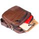 Удобная мужская сумка через плечо из натуральной кожи Vintage 21480 Светло-коричневый