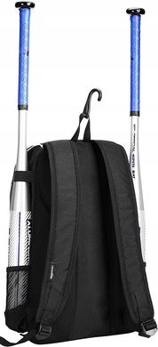 Спортивний рюкзак 22L Amazon Basics чорний із синім