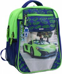 Шкільний рюкзак Bagland Відмінник 20 л. Електрик (зелена машина 20) (0058070) 4182996