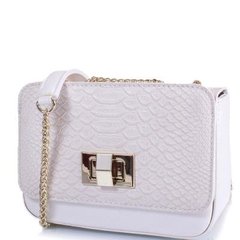 Женская мини-сумка из качественного кожезаменителя AMELIE GALANTI (АМЕЛИ ГАЛАНТИ) A11039-white Белый